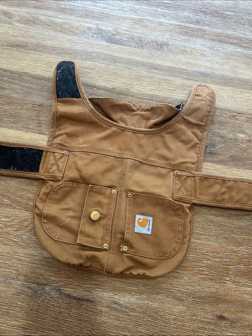 Carhartt Tan Canvas dog jacket small Preworn